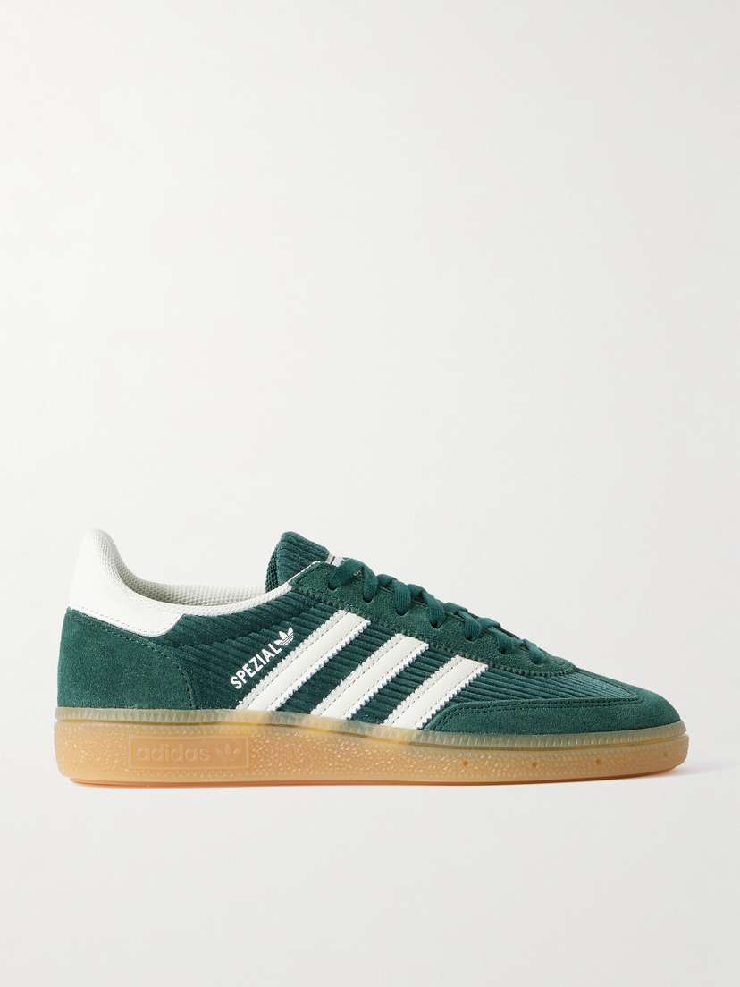 adidas Originals Handball Spezial Suede And Leather-trimmed Corduroy Sneakers