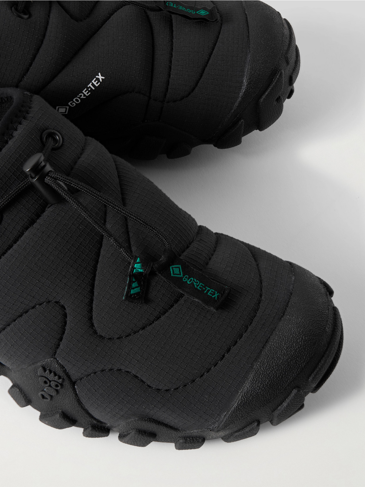 ADIDAS ORIGINALS RADLANDER MOC RUBBER-TRIMMED GORE-TEX®-RIPSTOP SLIP-ON SNEAKERS