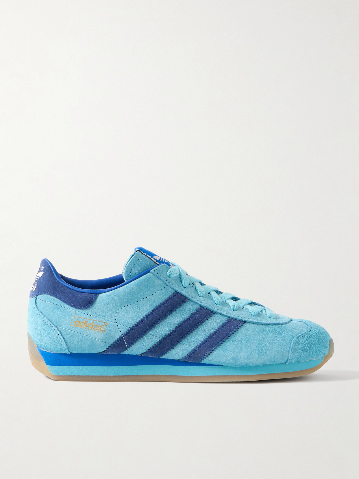 Adidas Originals Country Japan Suede Sneakers In Blue