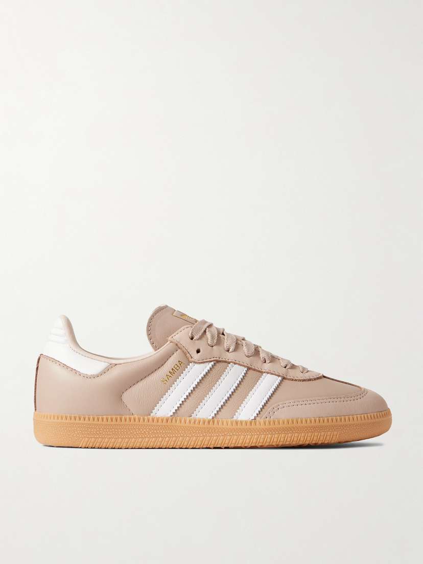 adidas Originals Samba Og Leather And Suede Sneakers