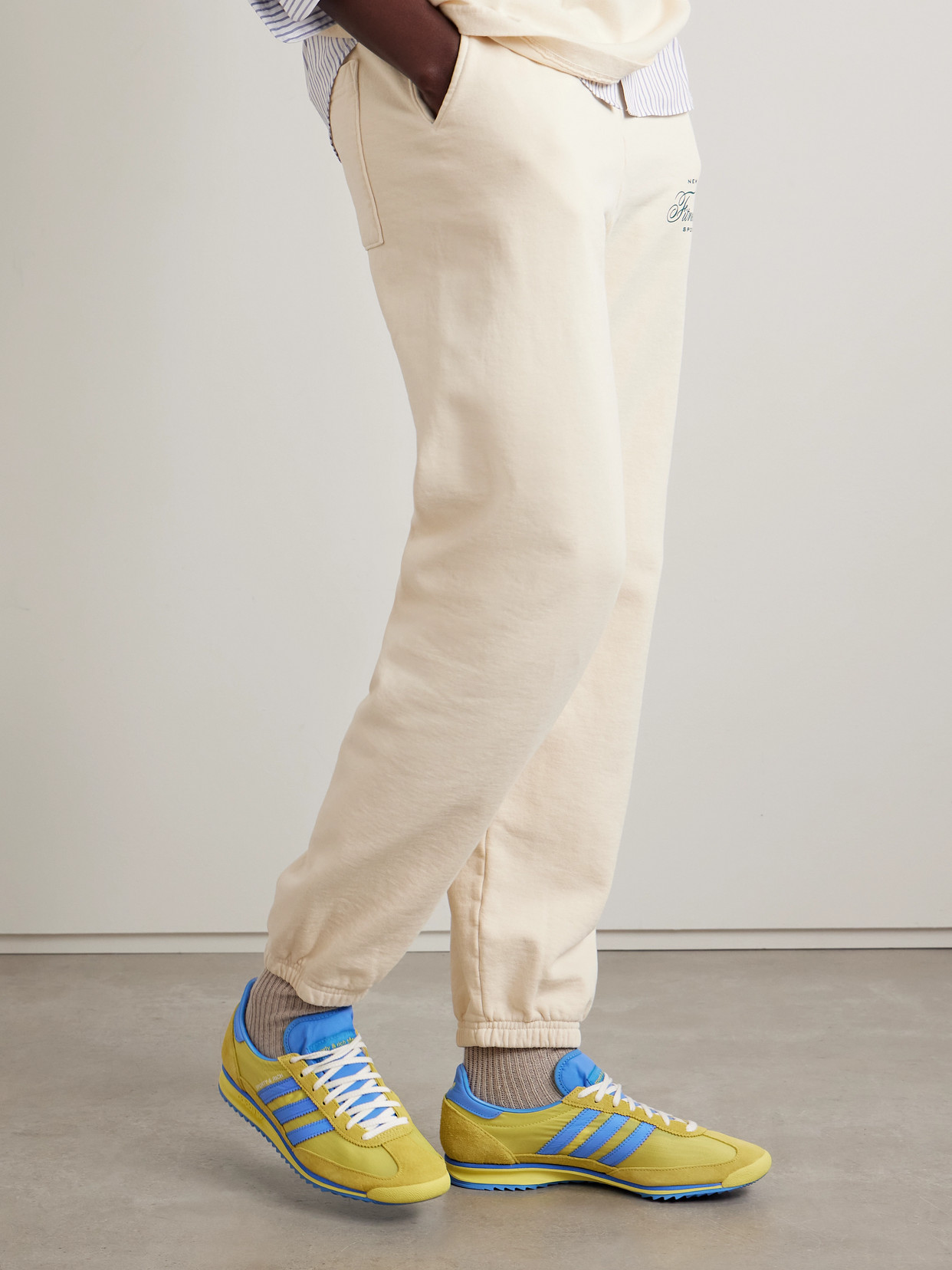 + Sporty & Rich Sl72 Suede And Sneakers