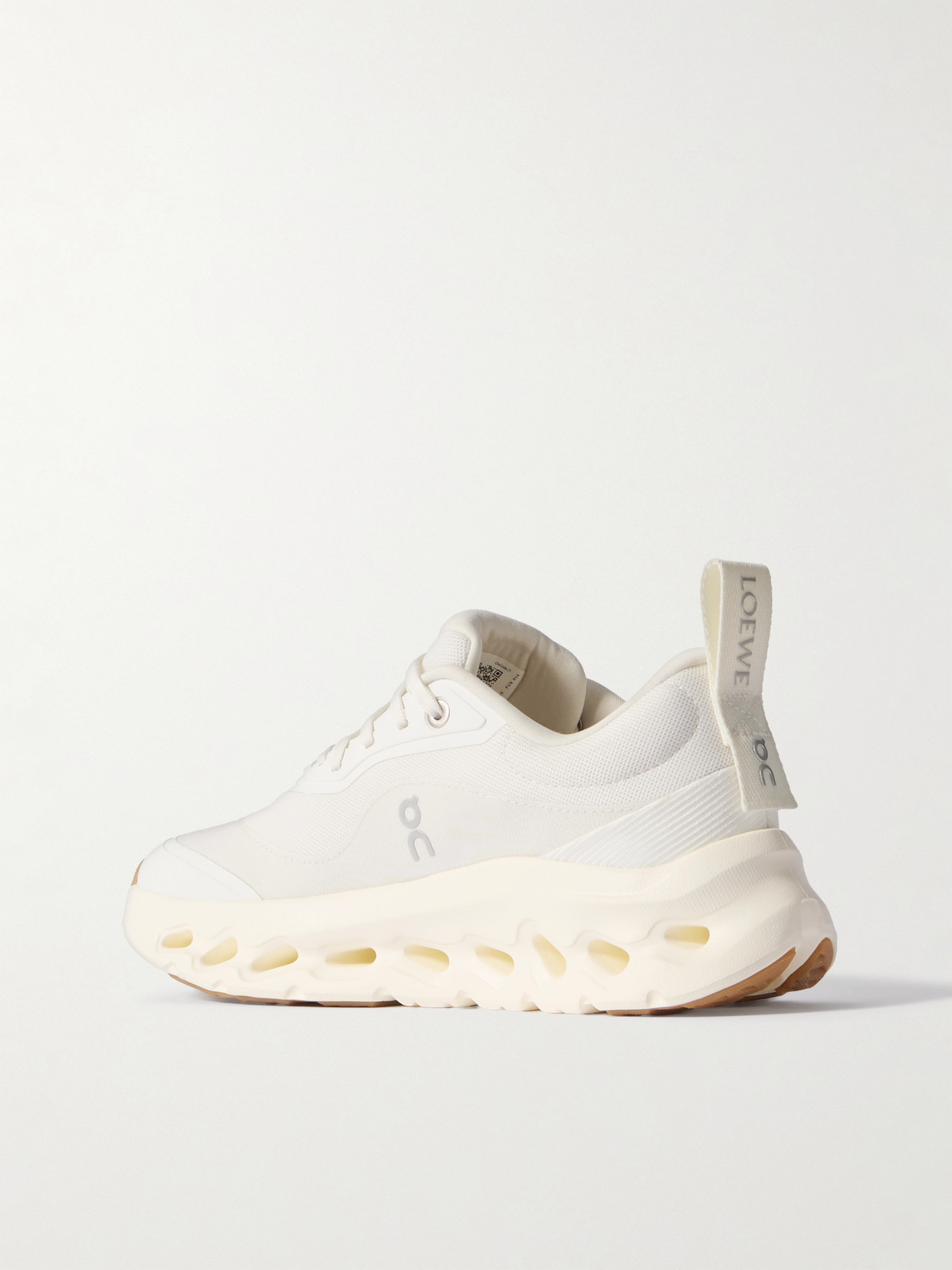 Loewe + On Cloudtilt 2.0 Stretch Recycled-knit Sneakers In White