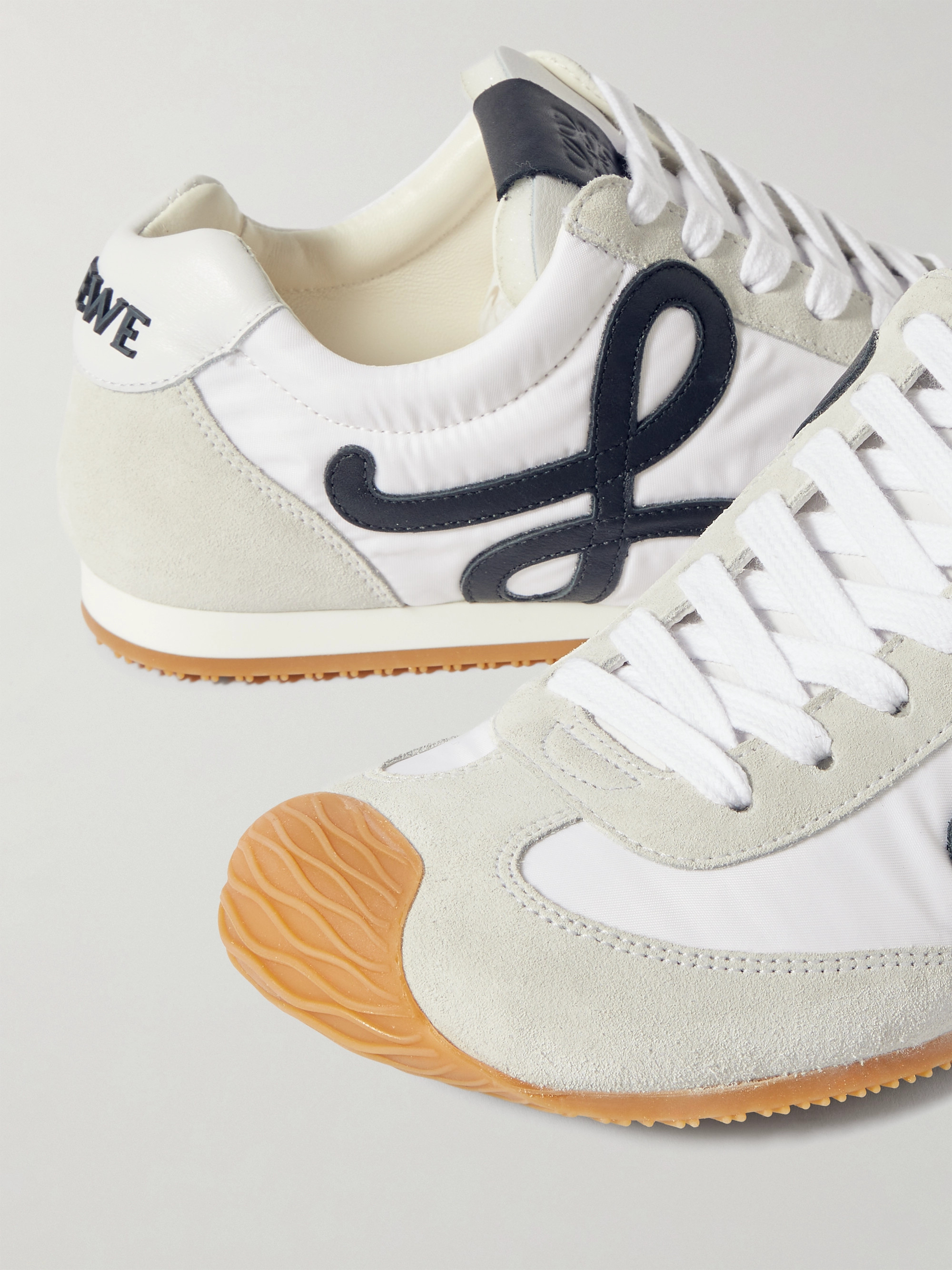 Loewe Ballet Runner 2.0 logo-appliquéd shell, suede and leather sneakers thumbnail