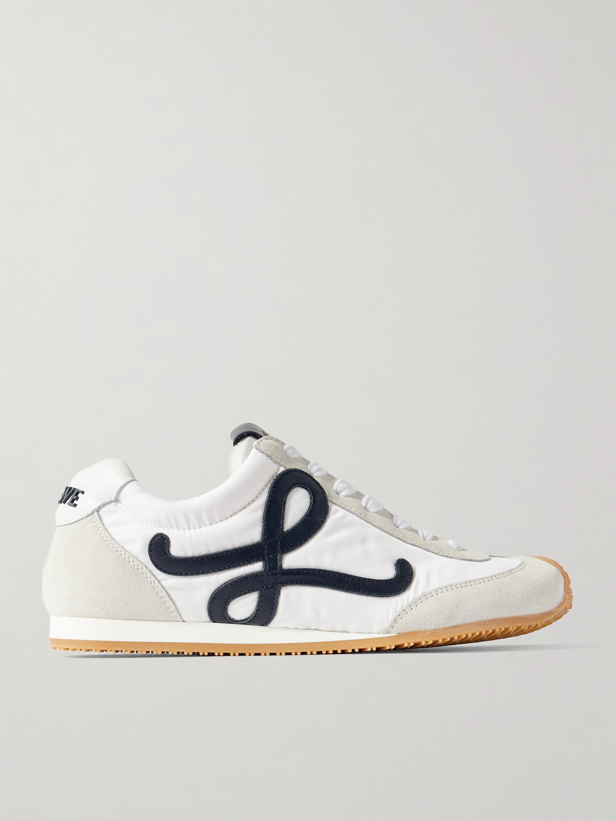 Loewe Ballet Runner 2.0 logo-appliquéd shell, suede and leather sneakers