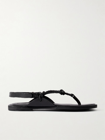 St. Agni Woven leather sandals