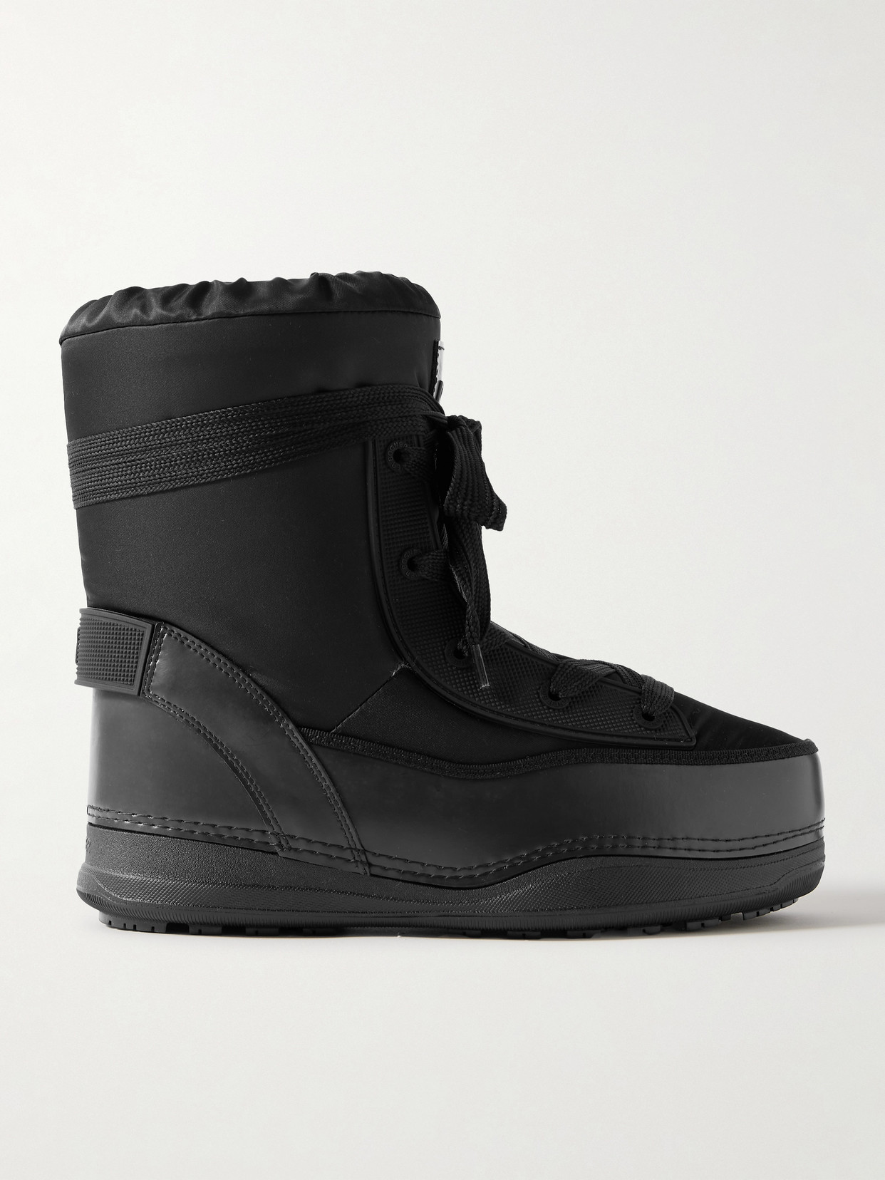 BOGNER - La Plagne 13 Leather-trimmed Shell Boots - Black