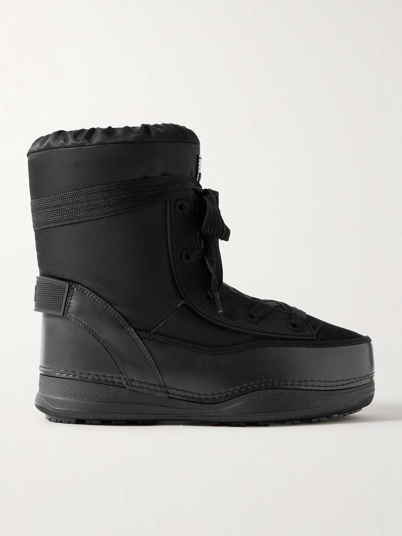 Bogner La Plagne 13 Leather-trimmed Shell Boots
