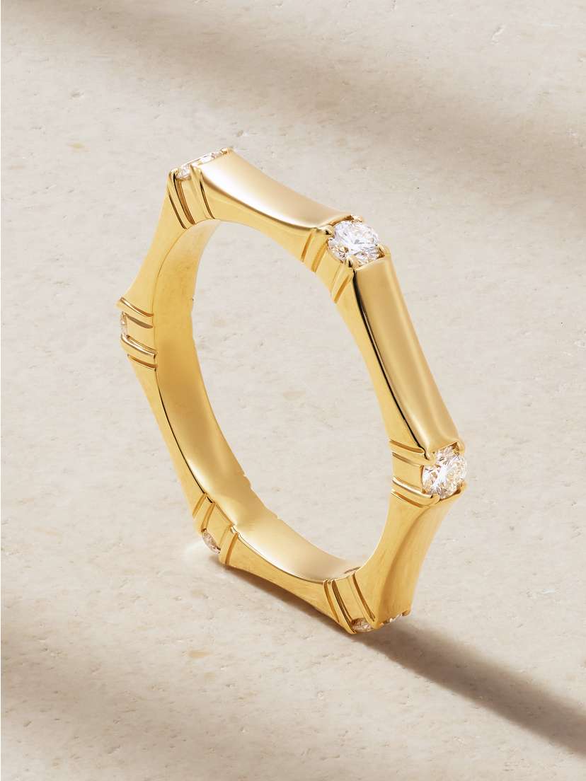 Melissa Kaye Honey Station 18-karat Gold Diamond Ring