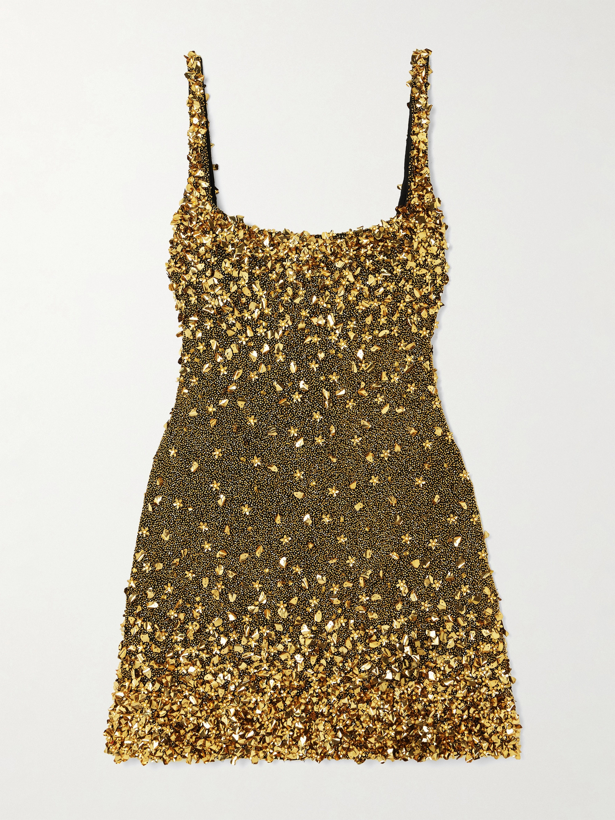 Clio Peppiatt Midas embellished stretch-tulle mini dress thumbnail