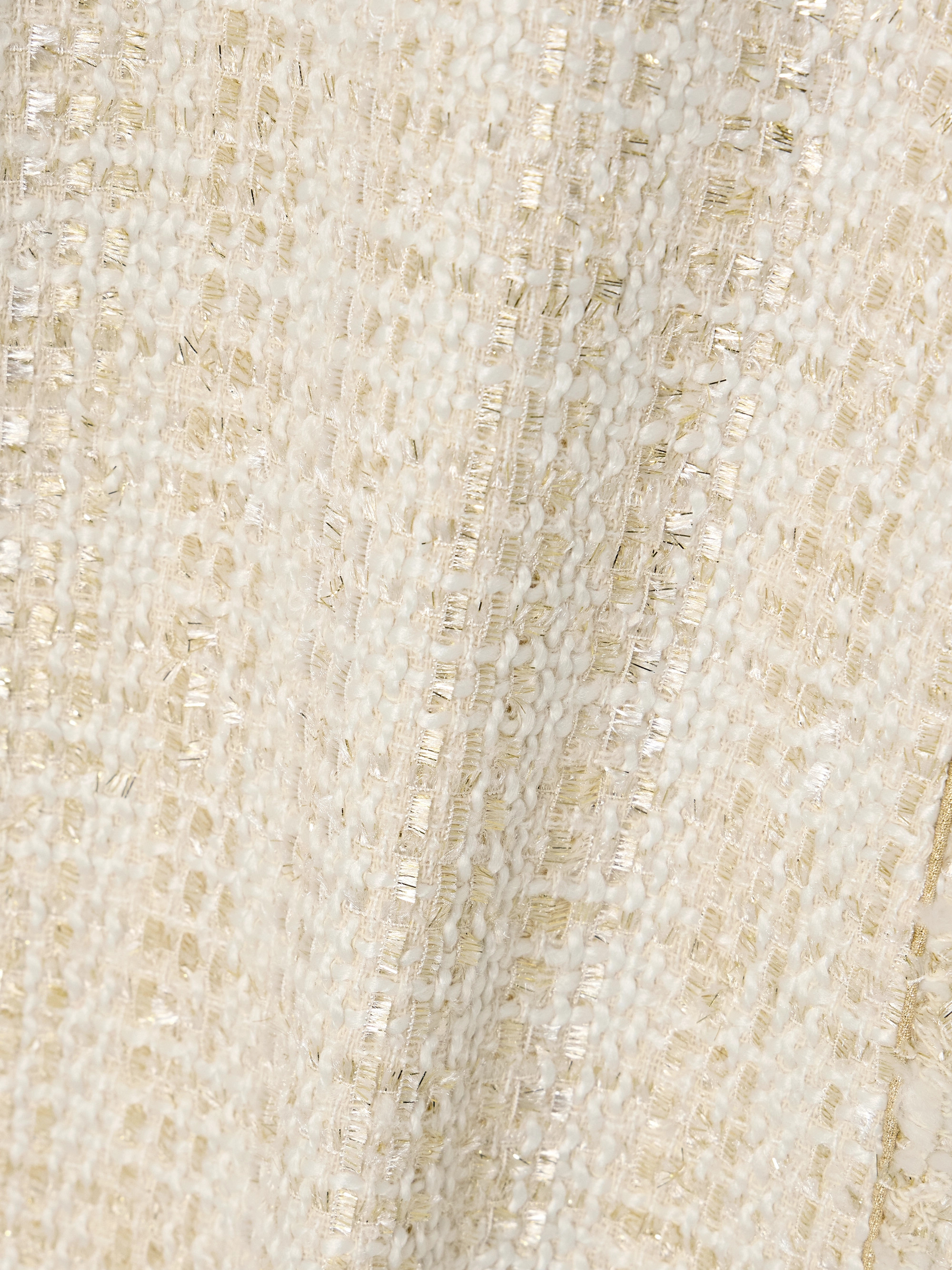 Borgo de Nor Eponine metallic tweed maxi dress