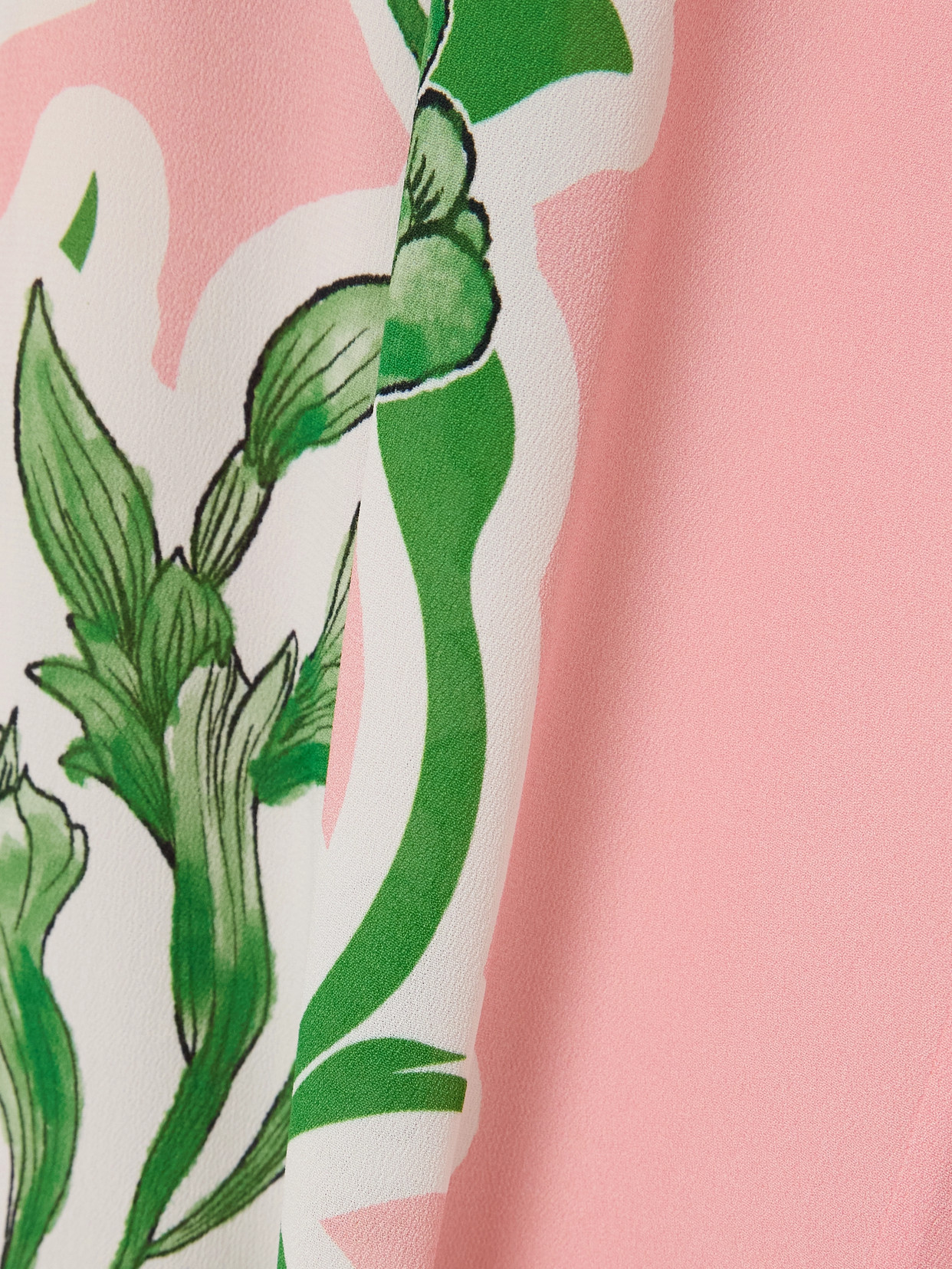 Borgo De Nor Havana Floral-print Crepe Straight-leg Pants In Multi