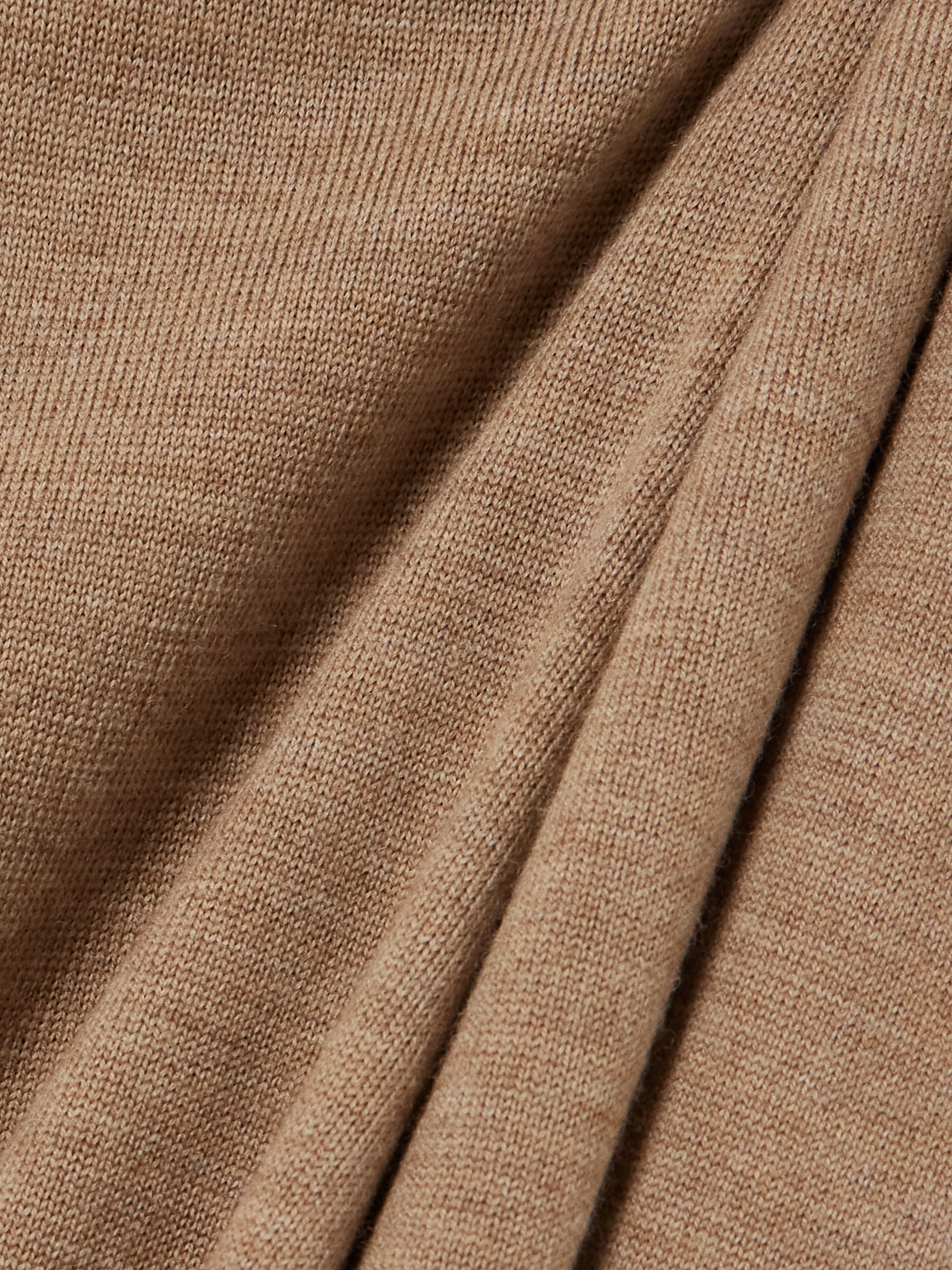 Totême Sadi Wool Midi Dress In Brown