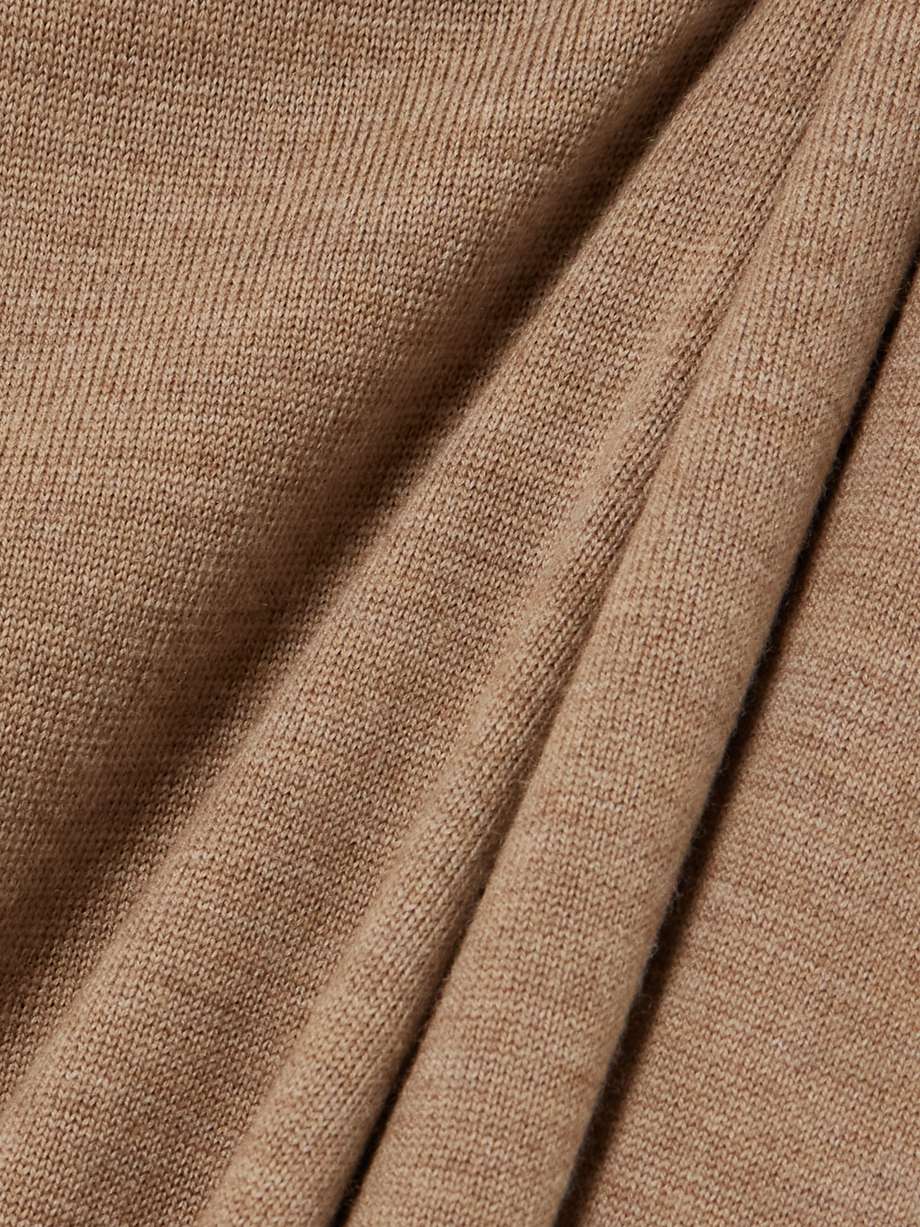 wool midi dress