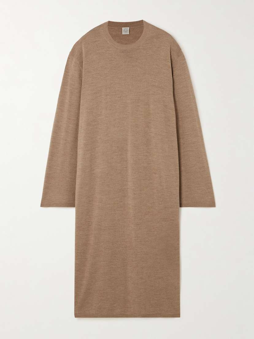 TOTEME Wool Midi Dress