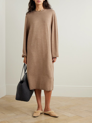 TOTEME Wool midi dress