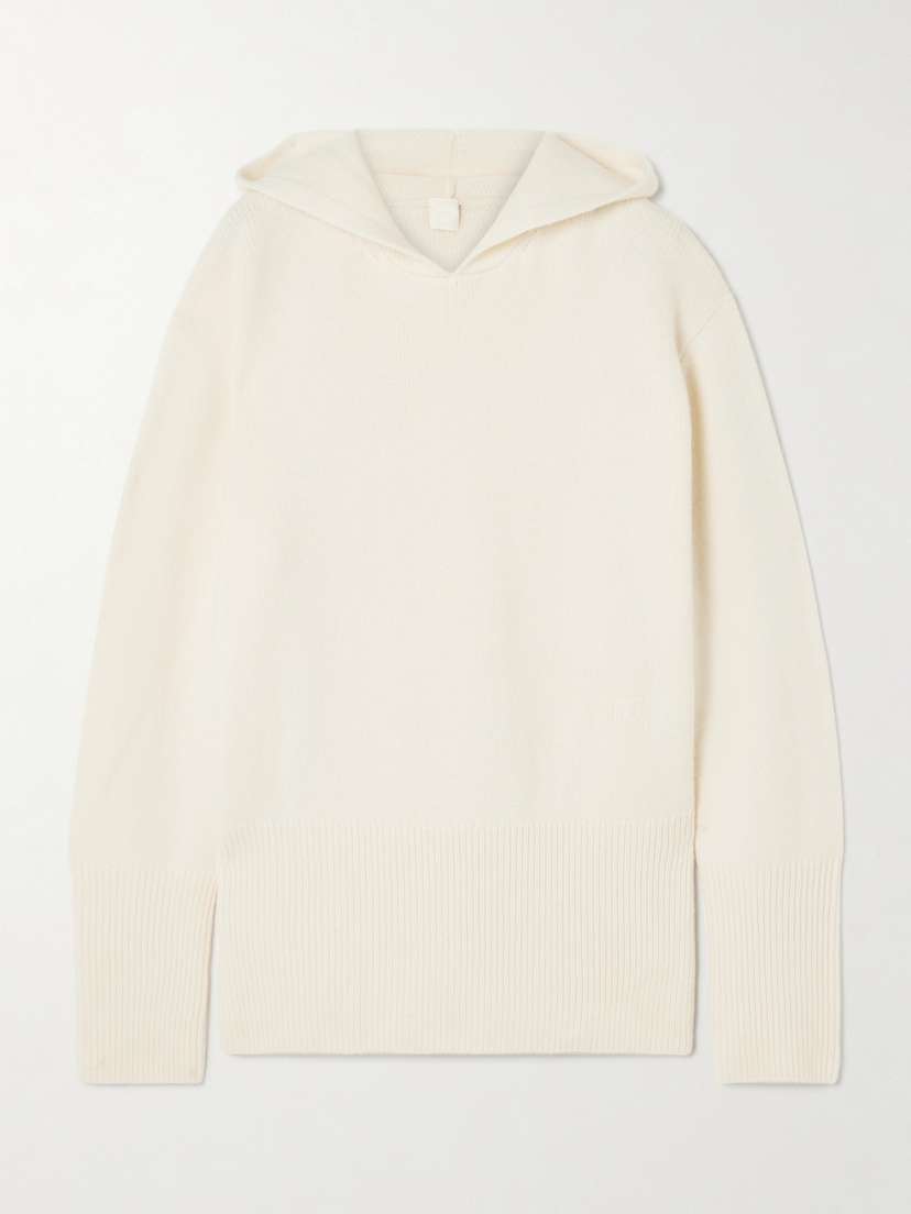 TOTEME Embroidered Cashmere Hoodie