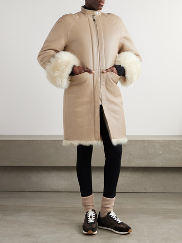 TOTEME Avalan reversible shearling coat