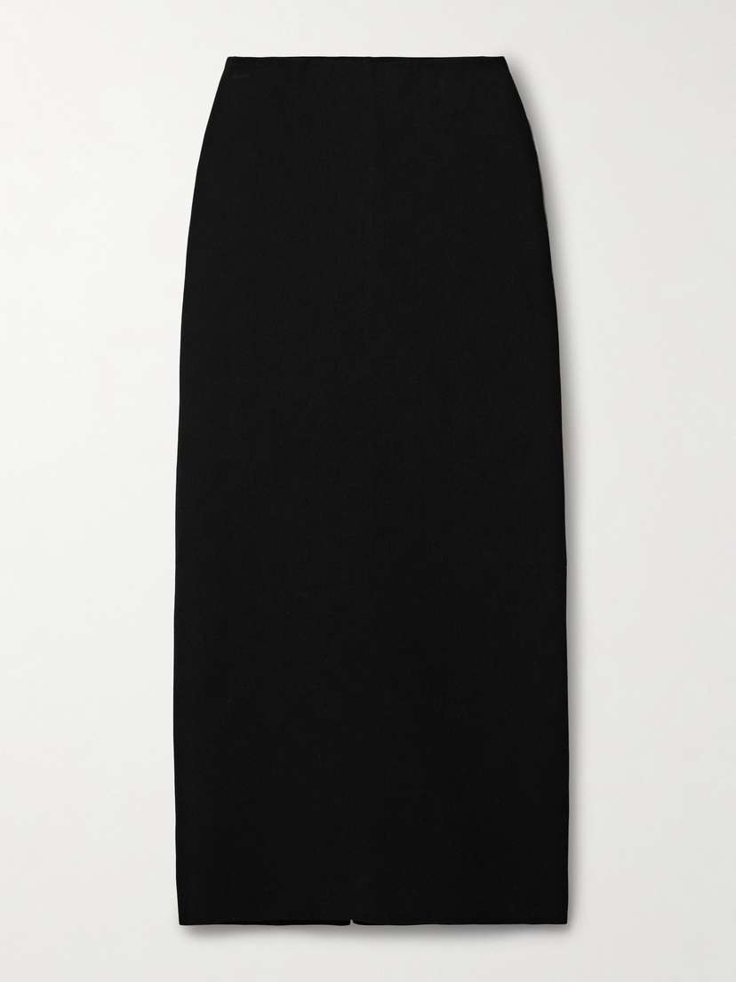 HIGH SPORT Petra Cotton-blend Jacquard Midi Skirt