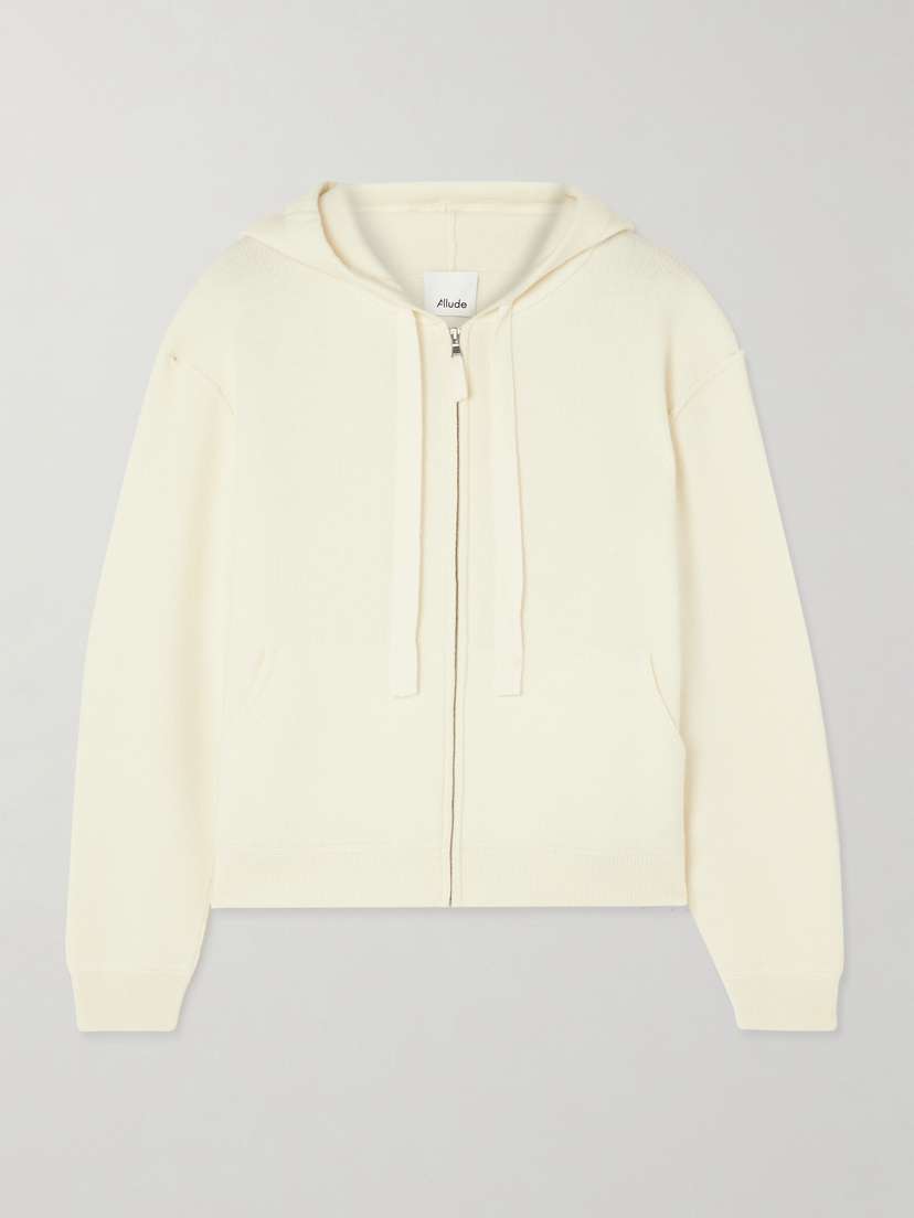 Allude Wool And Cashmere-blend Hoodie