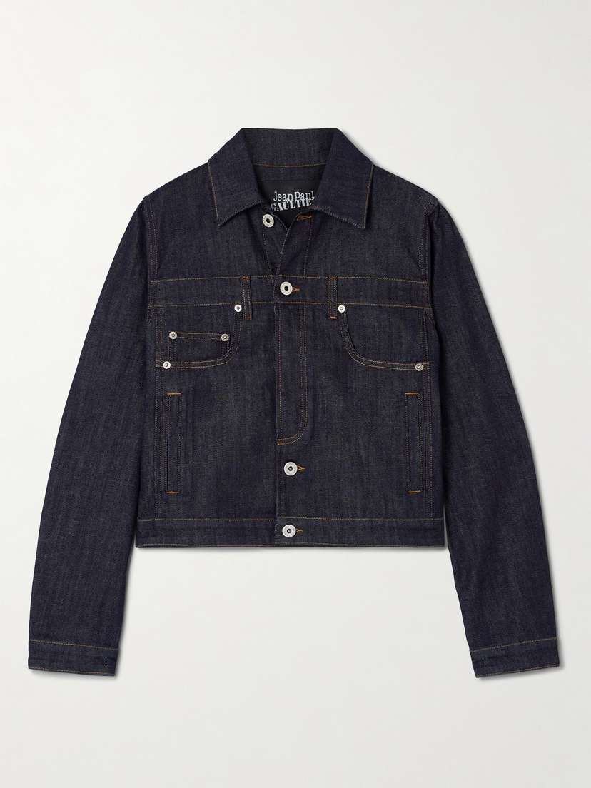 Jean Paul Gaultier Topstitched Denim Jacket