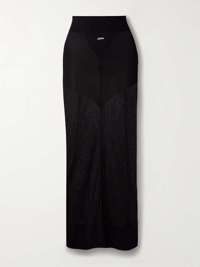 Jean Paul Gaultier Knitted Maxi Skirt