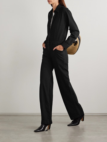 RIVET UTILITY Boyfriend denim jumpsuit