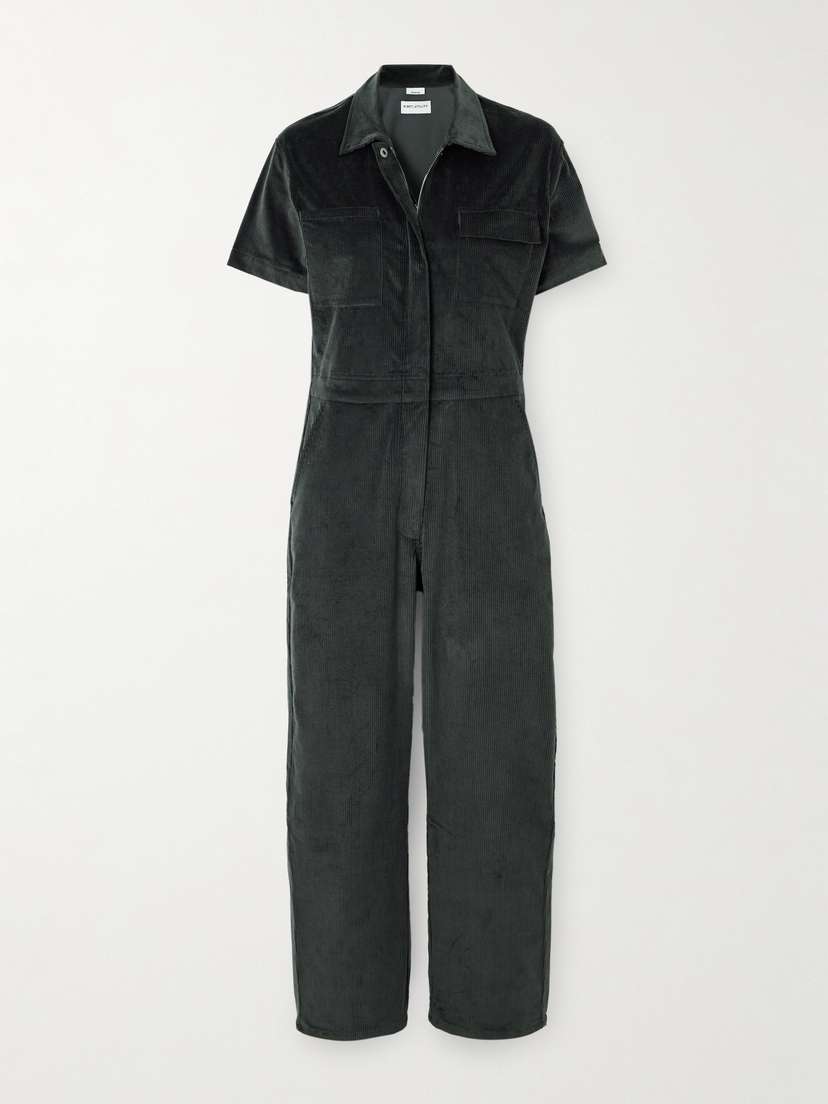 Rivet Utility Worker Cotton-blend Corduroy Jumpsuit