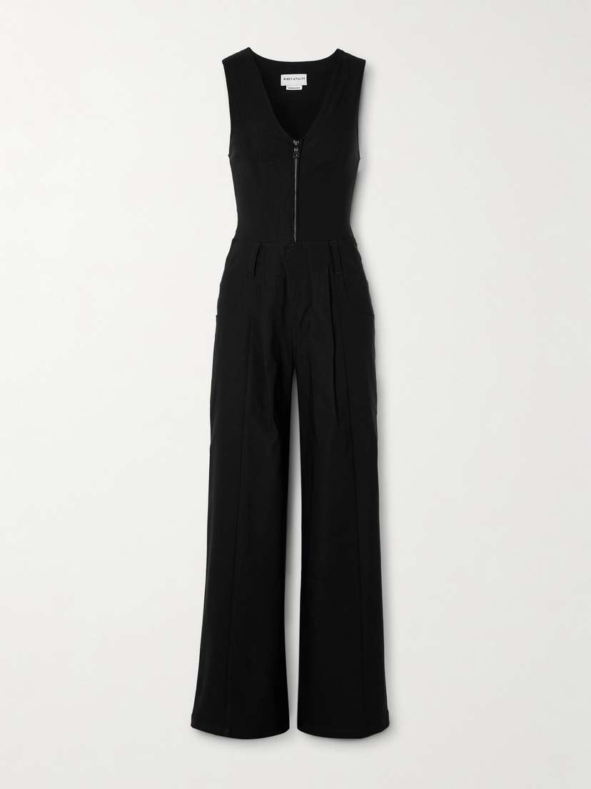 Rivet Utility Trailblazer Stretch-taffeta Jumpsuit