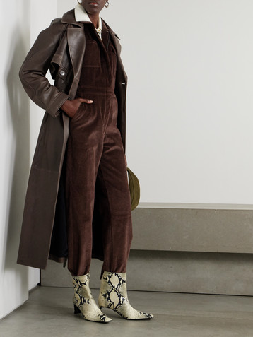 RIVET UTILITY Charmer stretch-cotton corduroy jumpsuit