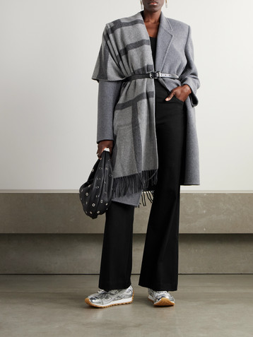 RIVET UTILITY Dynamite strapless cotton-blend twill jumpsuit