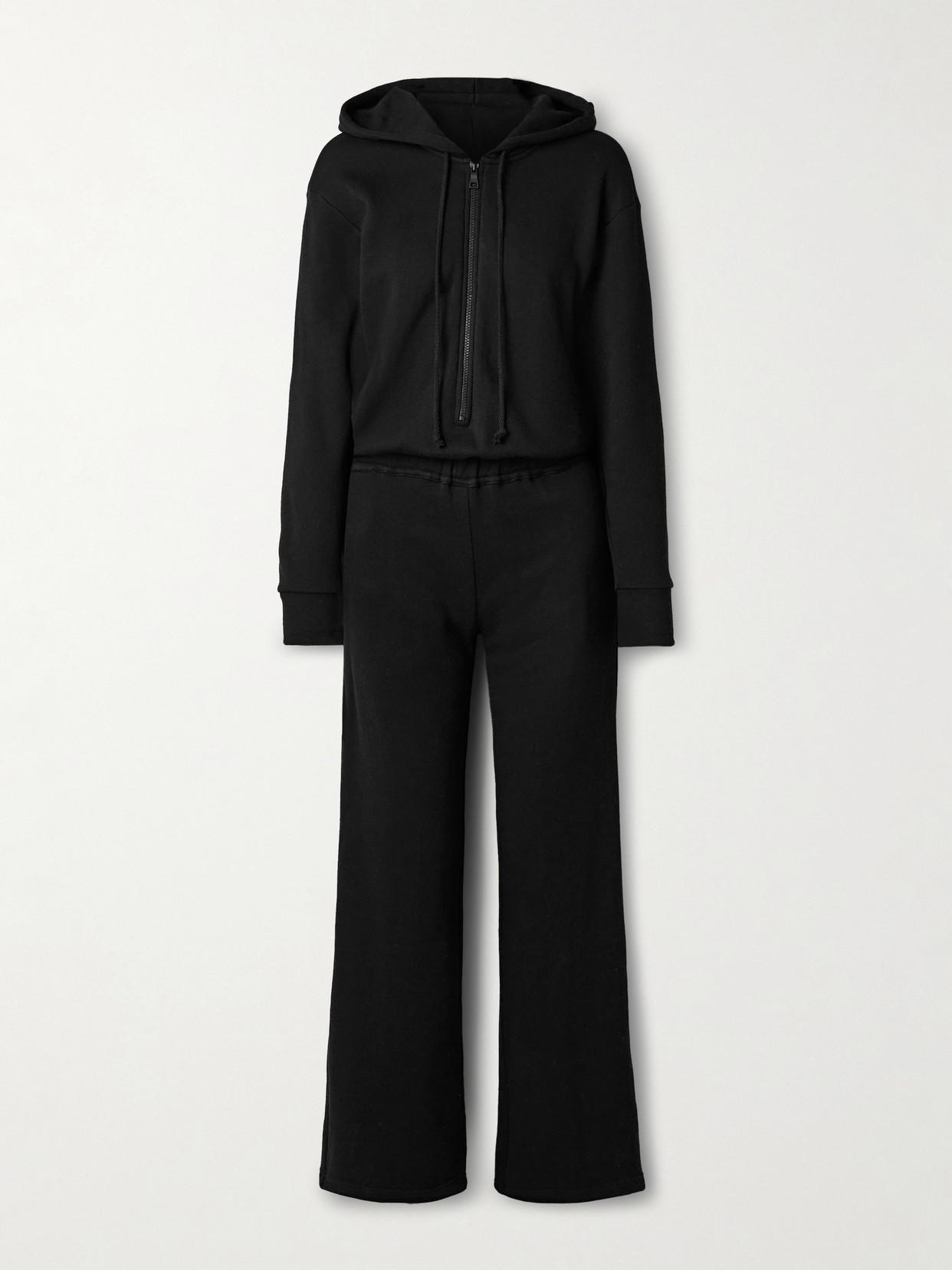 Rivet Utility Manifestor Jersey Jumpsuit In Black