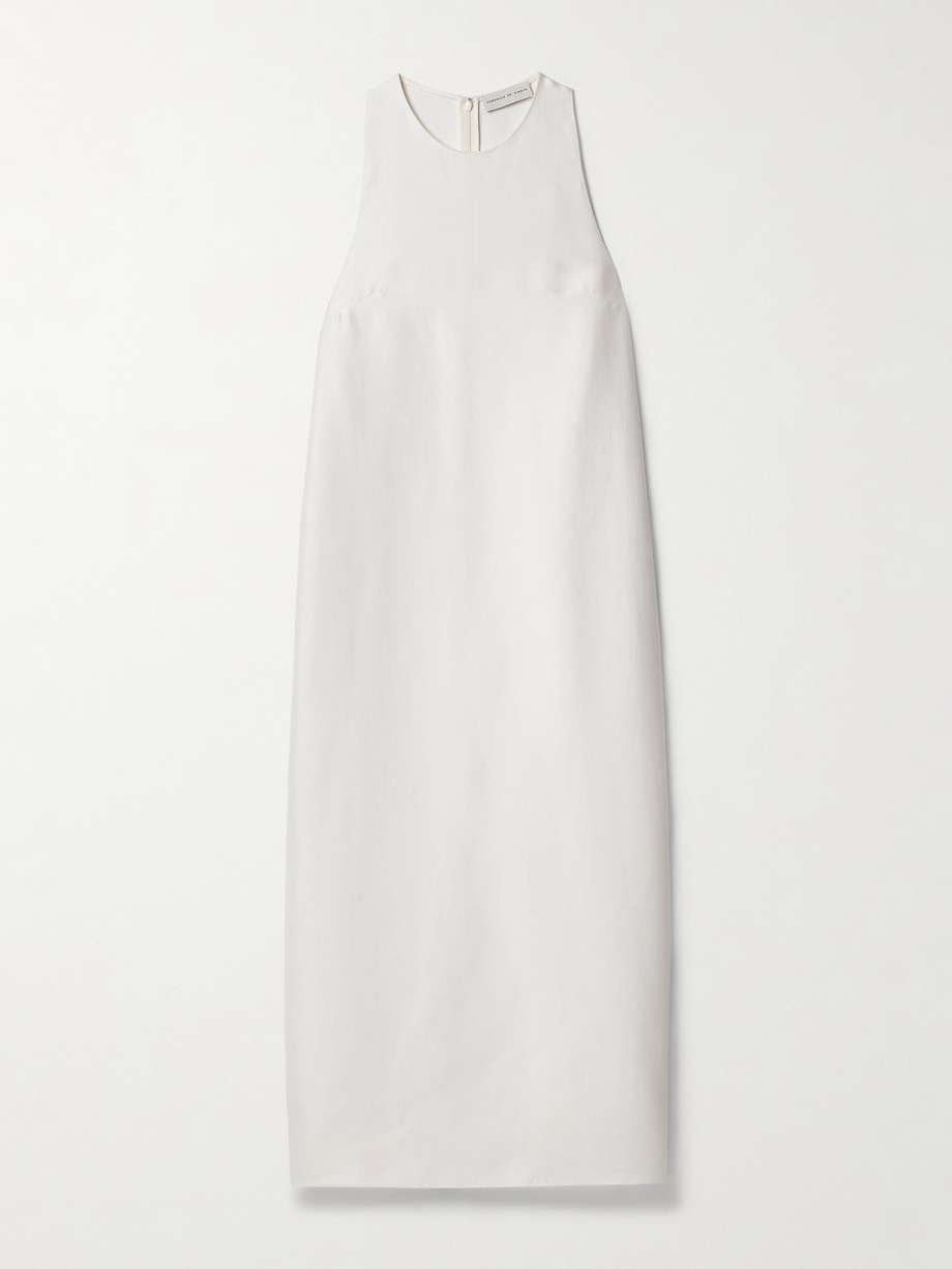 helene silk-mikado midi dress