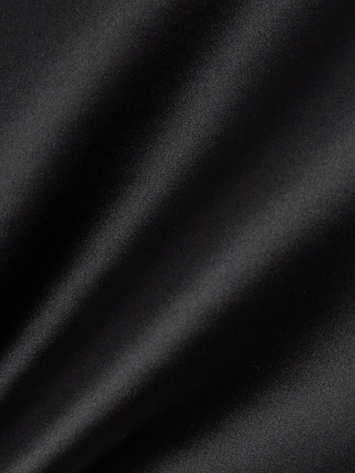 Lisa Yang Silk-satin Mini Skirt In Black