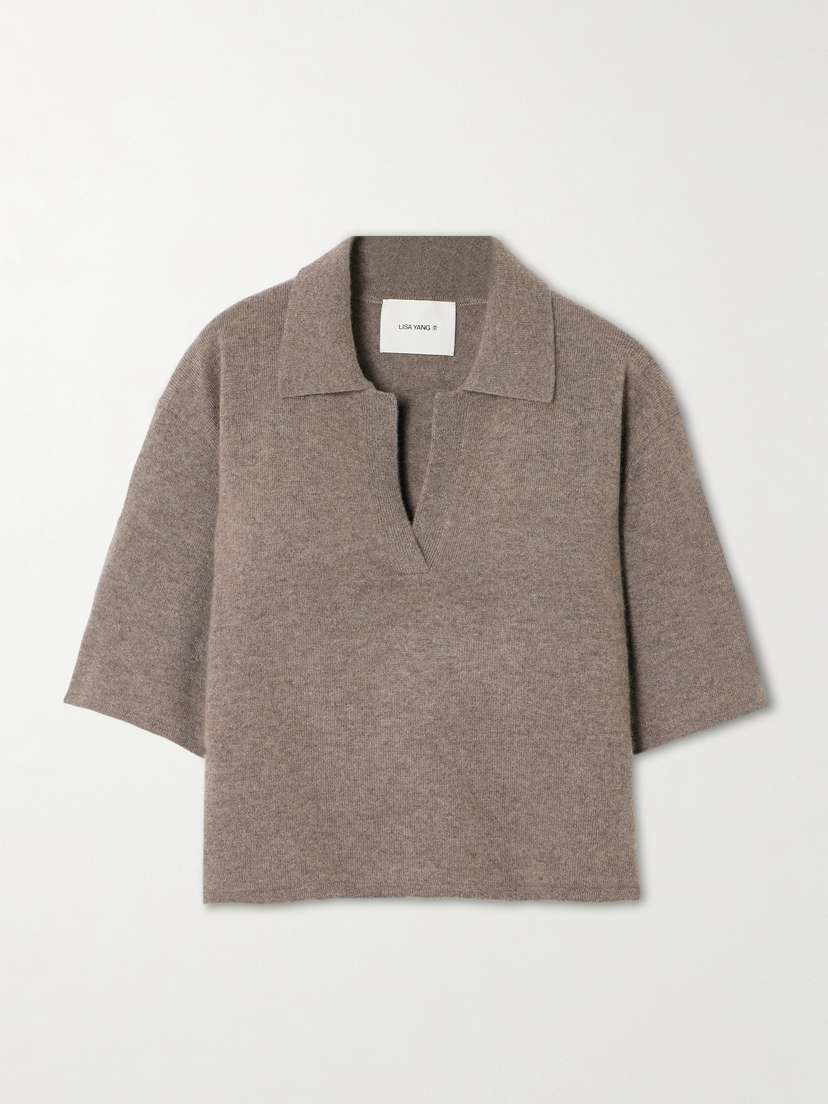 Lisa Yang Neela Cashmere Polo Shirt
