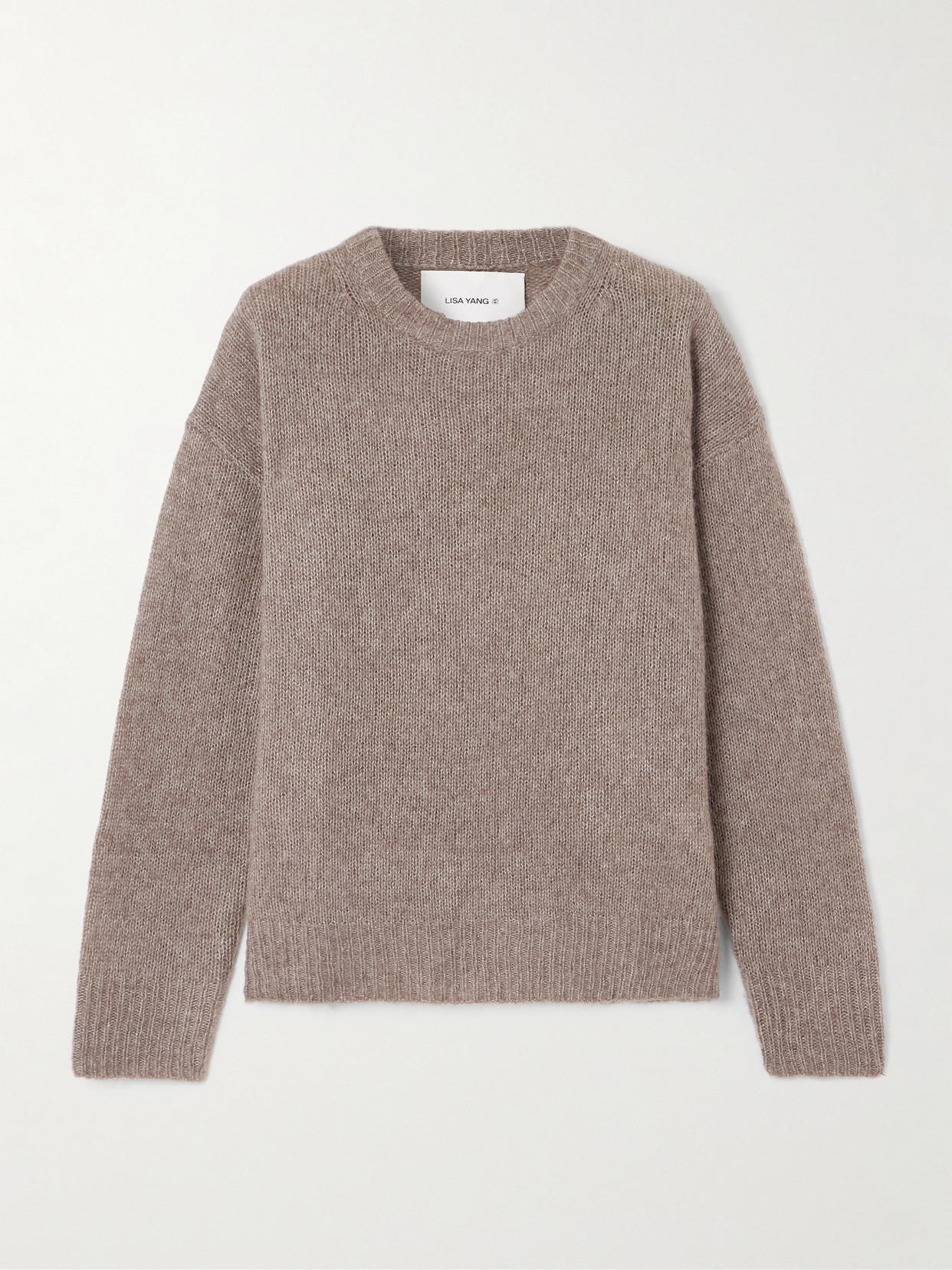 Lisa Yang Elsa Sweater In Brown