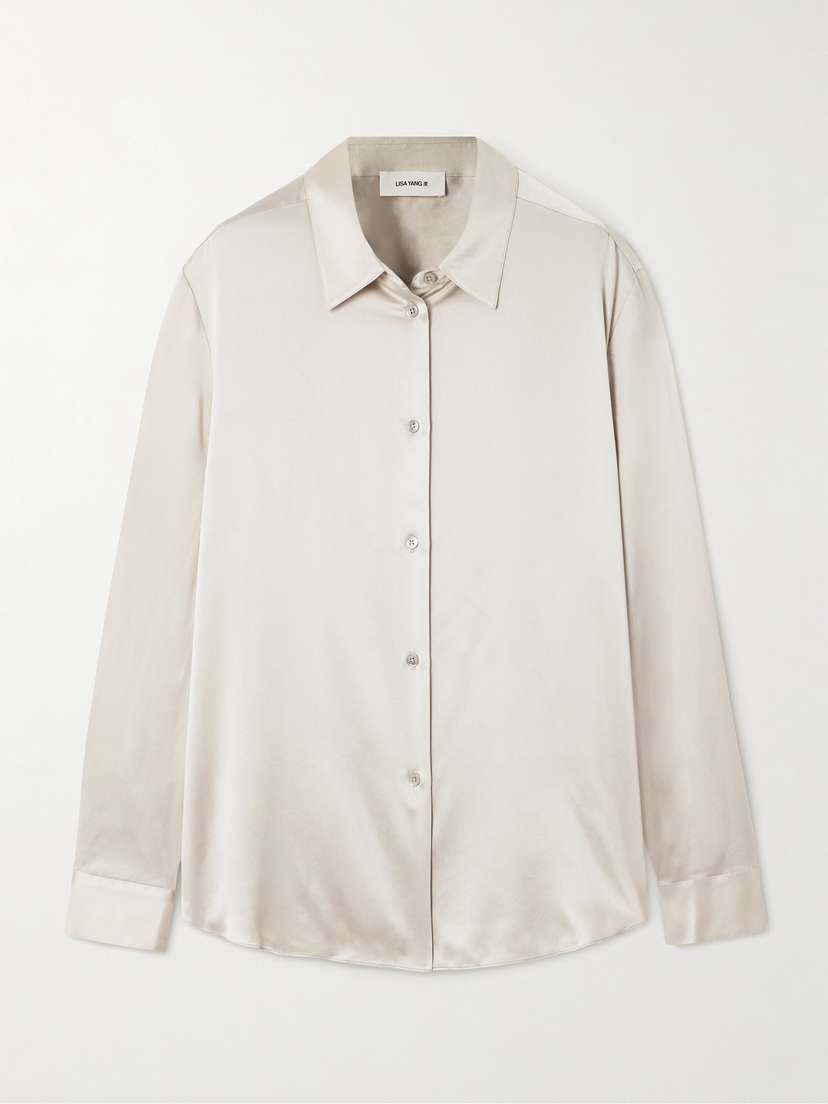 Lisa Yang Silk-satin Shirt