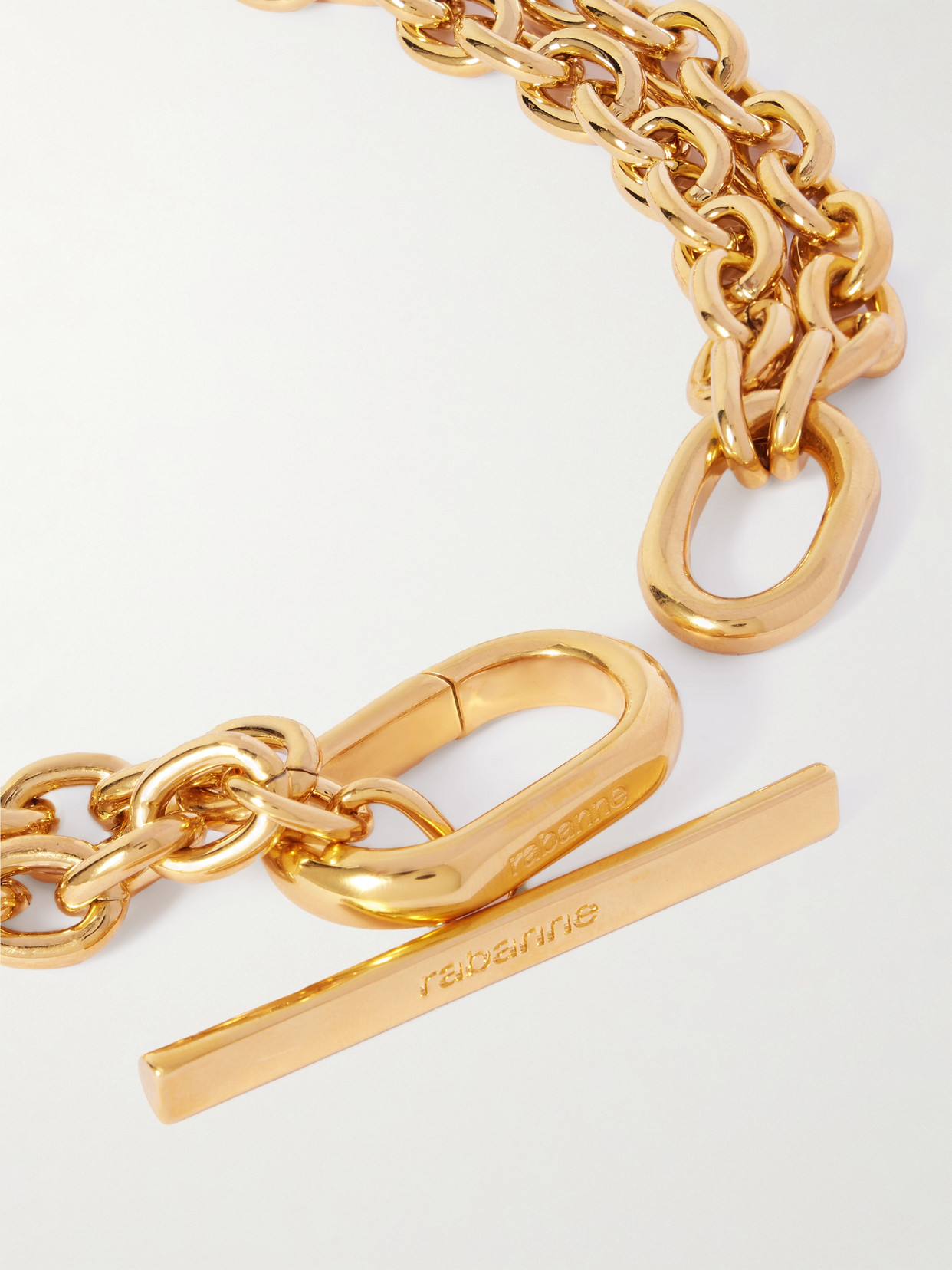 Rabanne Gold-tone Choker In Gold