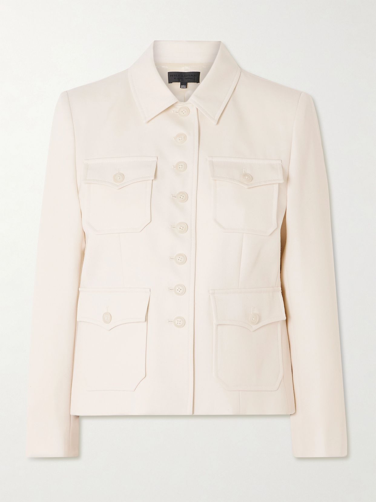 Jamison wool-twill jacket