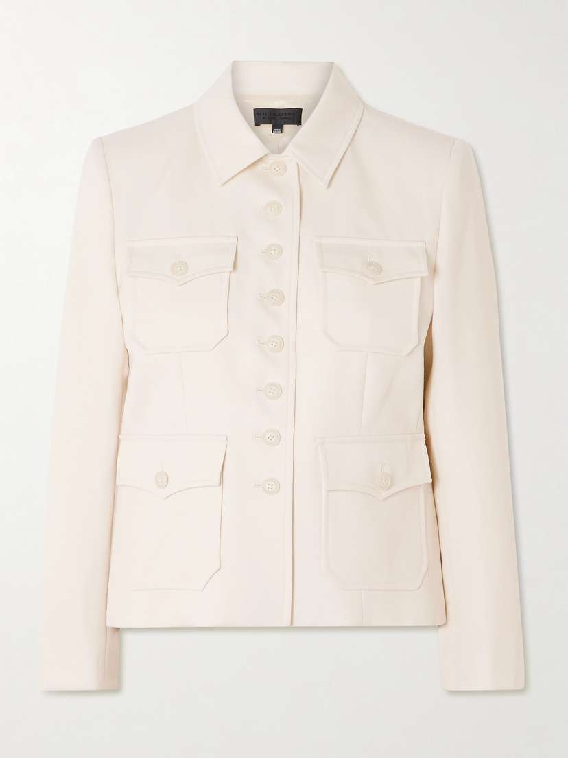 Nili Lotan Jamison Wool-twill Jacket