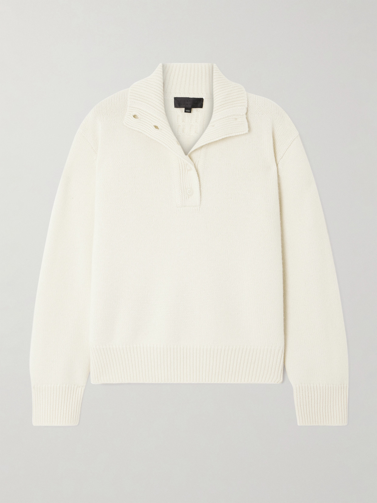Nili Lotan Renata Cashmere Sweater In Ivory