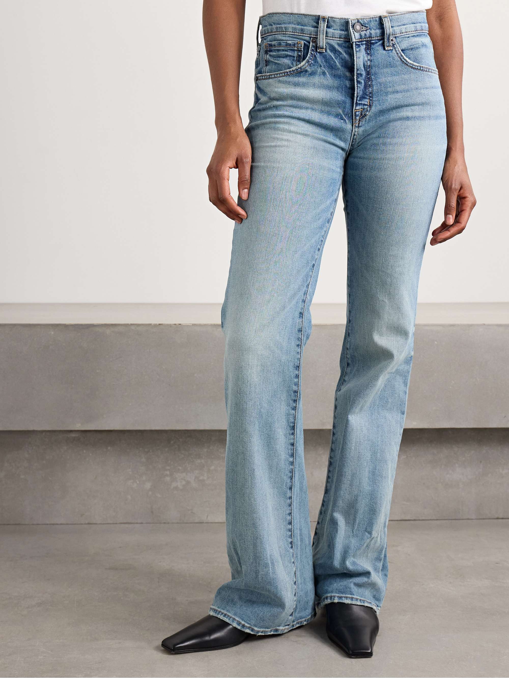 NILI LOTAN Celia high-rise straight-leg jeans
