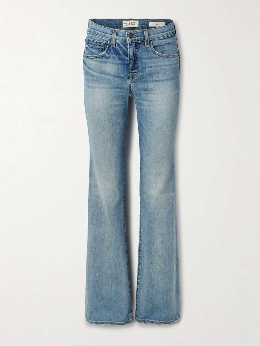 Nili Lotan Celia High-rise Straight-leg Jeans