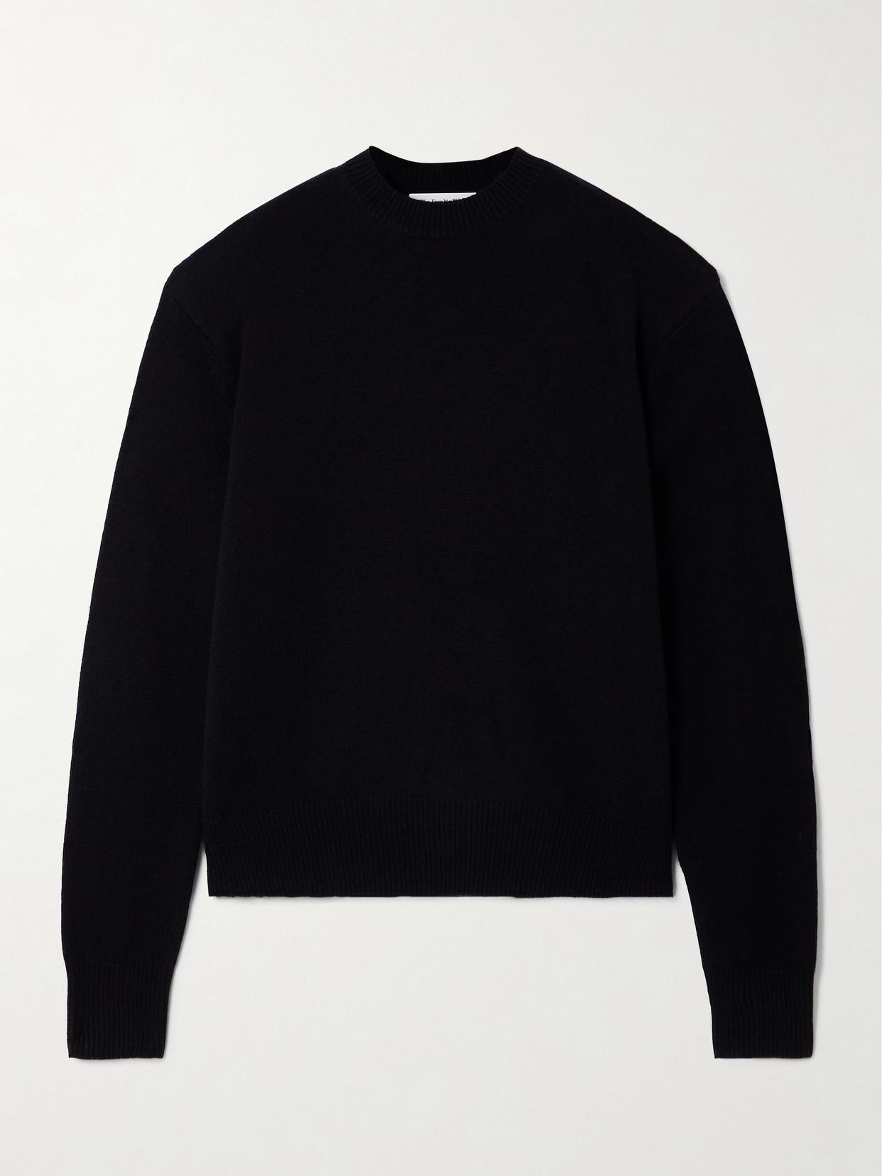 The Frankie Shop Rafaela Oversized Wool And Cashmere-blend Sweater In Black