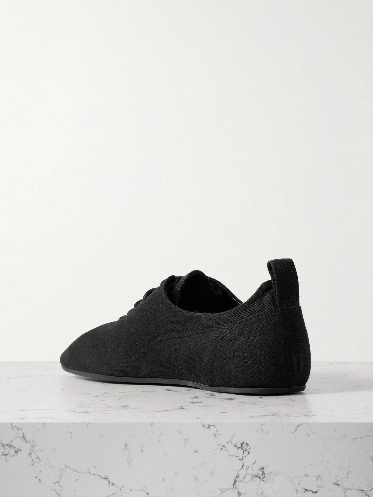 Recycled Cotton-Twill Sneakers