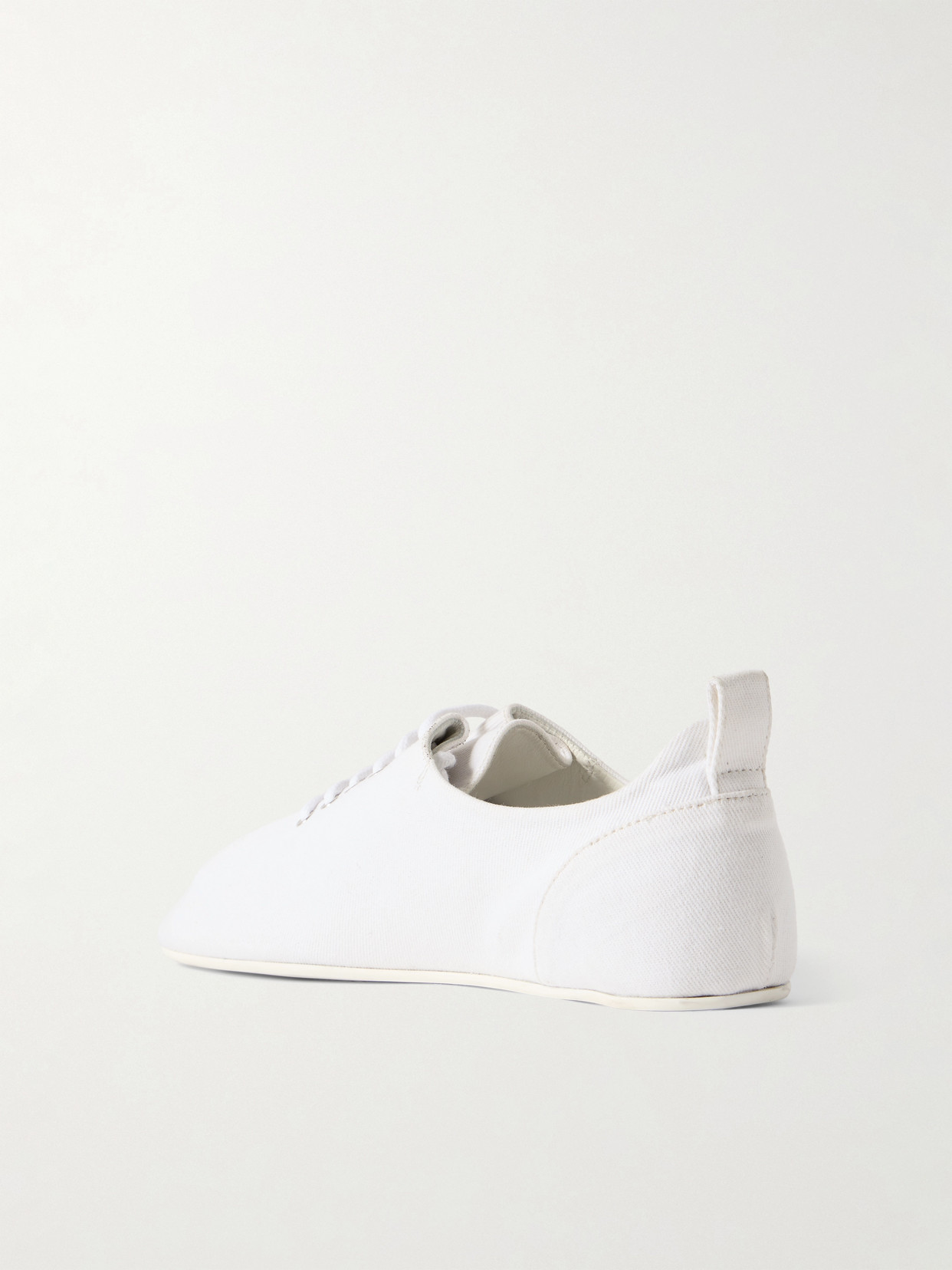 Recycled Cotton-Twill Sneakers