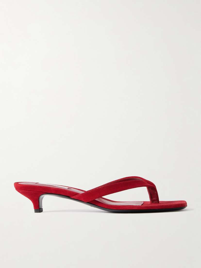 TOTEME Suede Sandals