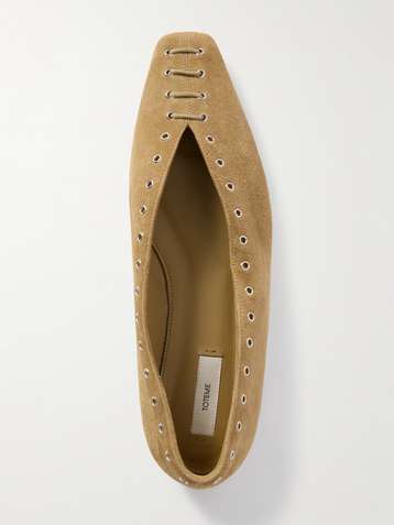 TOTEME Ballet Flats for Women | NET-A-PORTER