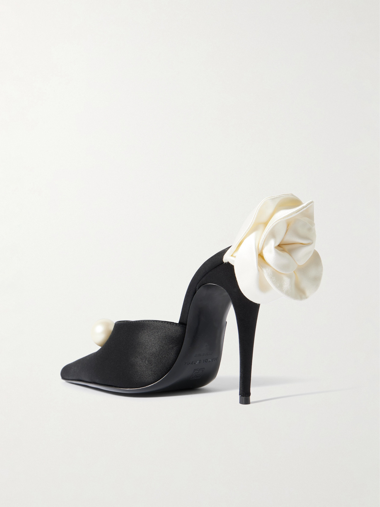 Magda Butrym Synthetic Fibers Mules In Black
