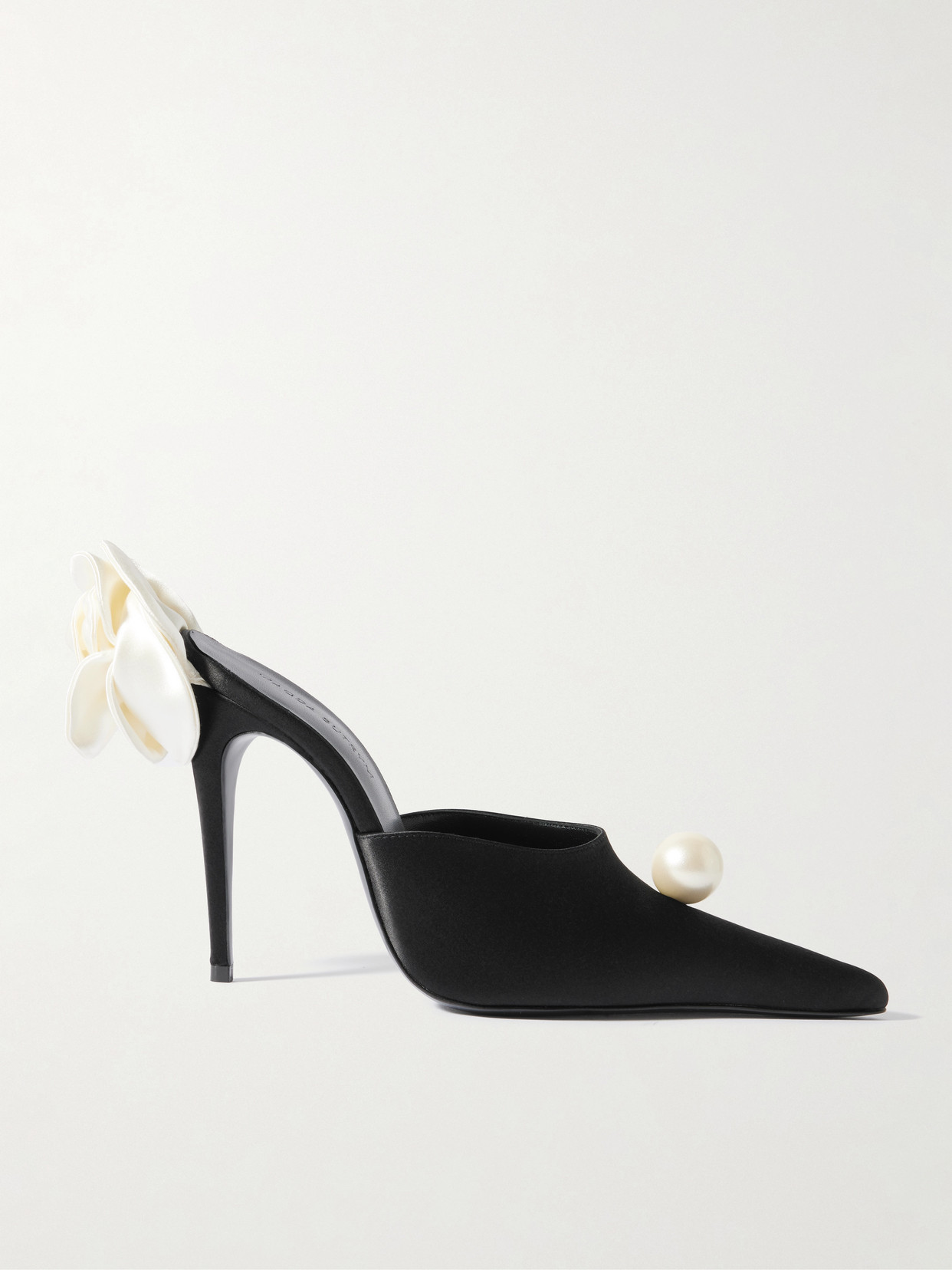 Magda Butrym Synthetic Fibers Mules In Black