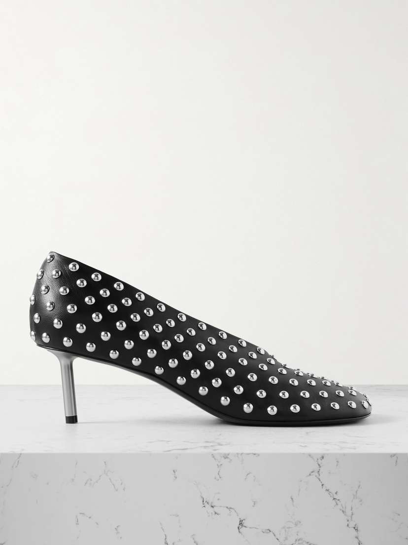 Jil Sander Studded Leather Pumps